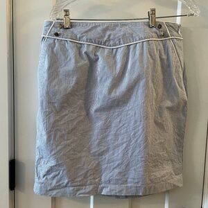 Vineyard Vines Maritime Pencil Shirt Mini Seersucker Lined Cotton Golf Summer 10